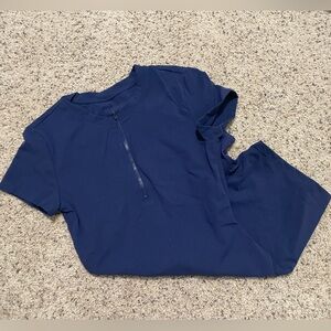 BuffBunny Large Navy Geo Bodysuit